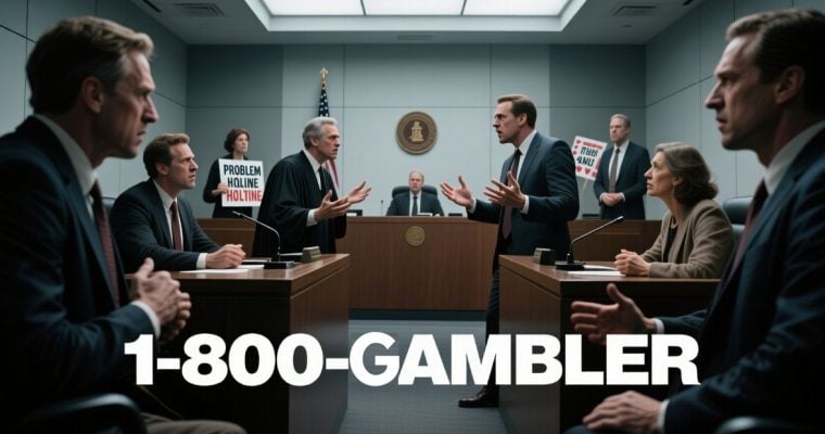 People In Court Fight Legal Battle With 1-800-Gambler Verbiage
