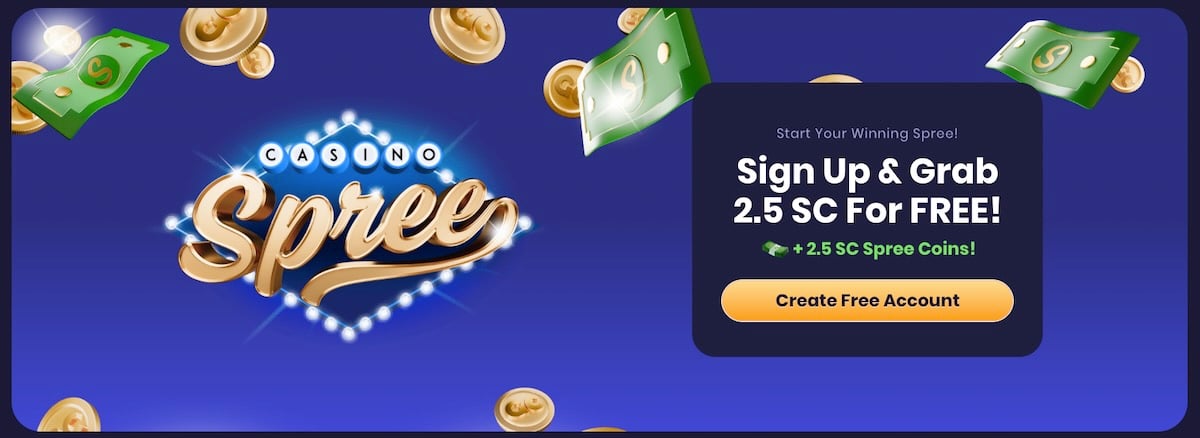 Spree Casino Sign-Up Bonus