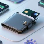 Cell Phone Displaying DraftKings iGaming Platform Sits Next To a Wallet With Credit Card Peeking Out