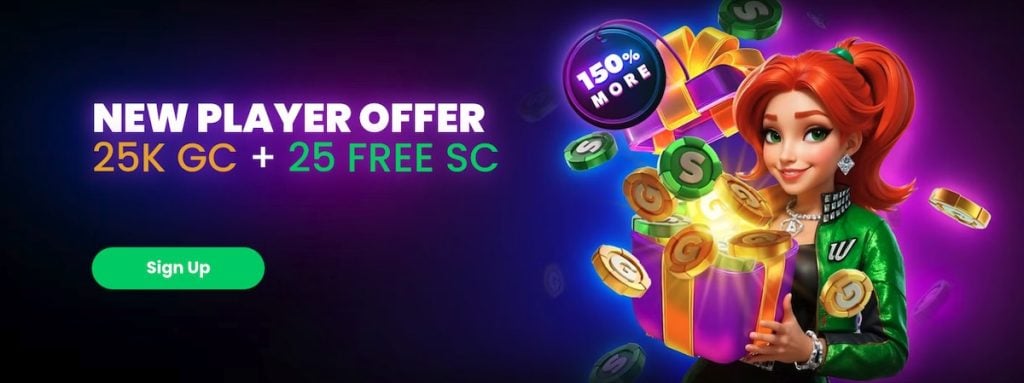 Winzone Social Casino bonus offer of GC and SC