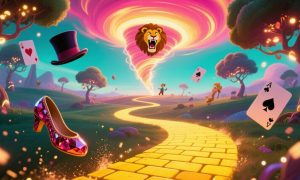 Yellow Brick Road, Ruby Slipper & Tornado Depict Oz In Game Concept