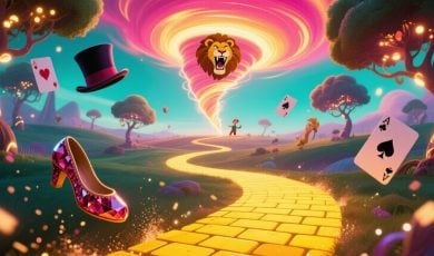 Yellow Brick Road, Ruby Slipper & Tornado Depict Oz In Game Concept