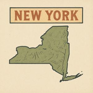 New York illustration for possible casino legalization table