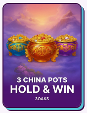 3 China Pots at sweet sweeps