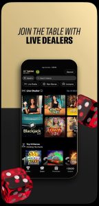 BetMGM live dealer games
