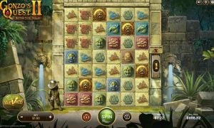 Gonzo's Quest 2 slot from NetEnt with expanding reels