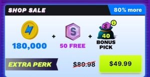 Thrillzz 49.99 coin package