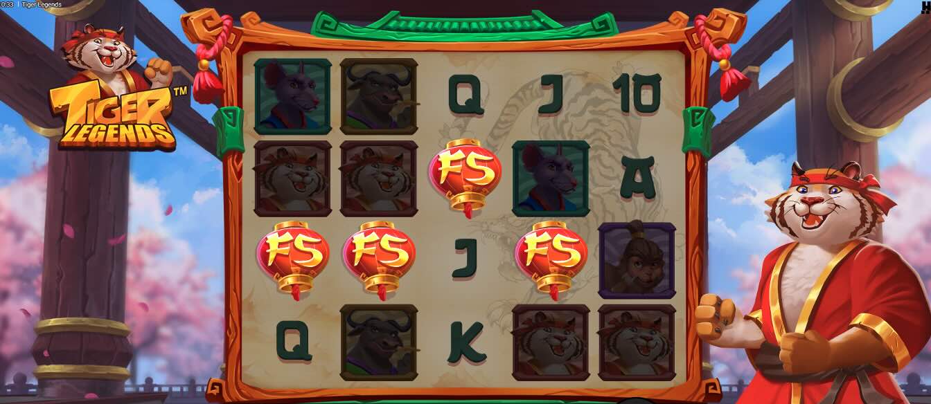 Tiger Legends free spins