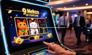9 Nekos of Fortune With Japanese Cats Displayed On Slot Machine