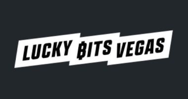 Logo for LuckyBitsVegas, a crypto sweeps casino.