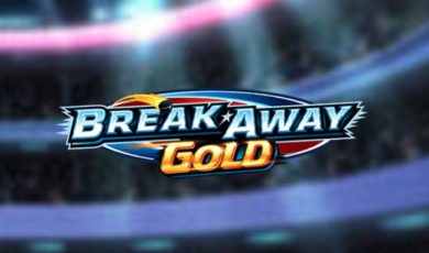 Break Away Gold slot title screen
