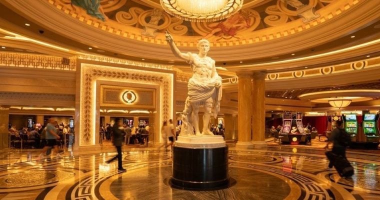 Caesars optimistic that travelers will return to Las Vegas.