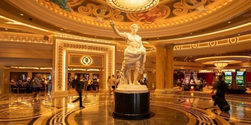 Caesars optimistic that travelers will return to Las Vegas.