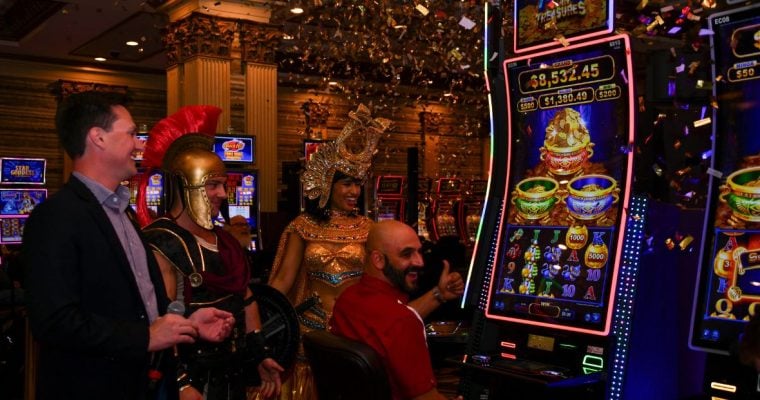 NJ Slot Guy Plays New Caesars Slot In Atlantic City