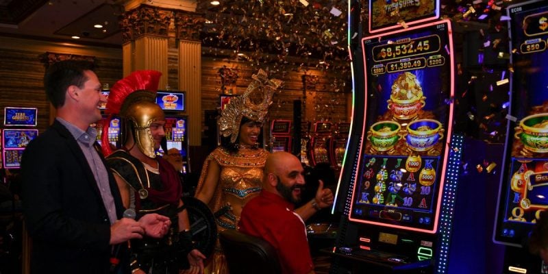 NJ Slot Guy Plays New Caesars Slot In Atlantic City
