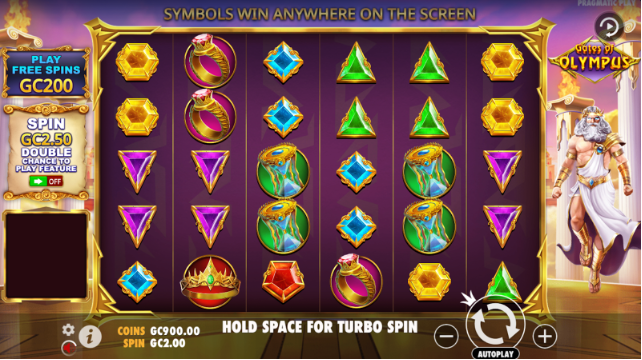 Gates of olympus screenshot