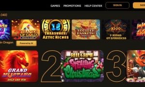 GrandVault sign-up screen