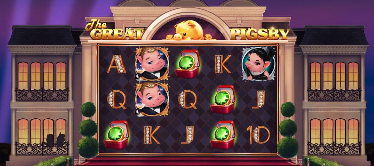 the Great Pigsby slot standard play in the base game