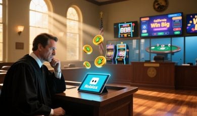 Roblox Displayed on iPad While Judge Decides On Its Ties to Online Casinos