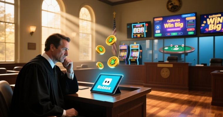 Roblox Displayed on iPad While Judge Decides On Its Ties to Online Casinos