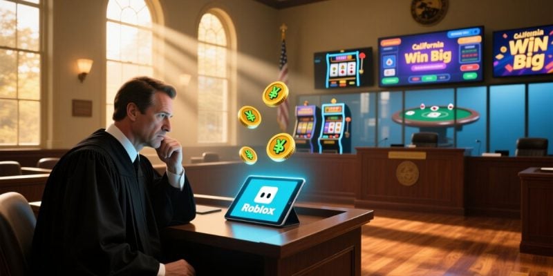 Roblox Displayed on iPad While Judge Decides On Its Ties to Online Casinos