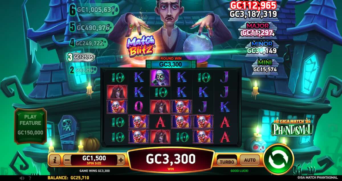 Giga Match Phantasmal match blitz laser