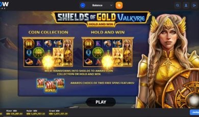 Shields of Gold Valkyrie opening