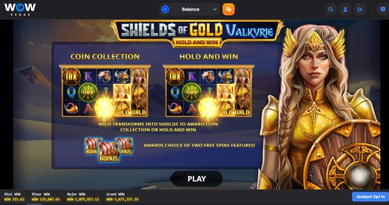 Shields of Gold Valkyrie opening