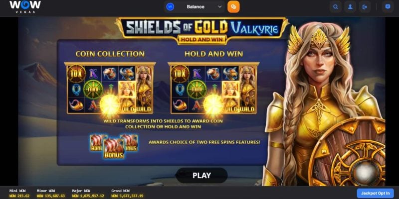 Shields of Gold Valkyrie opening