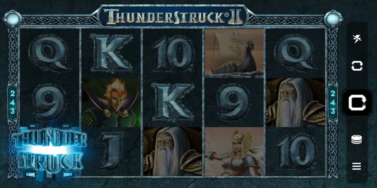 ThunderStruck II wild symbols
