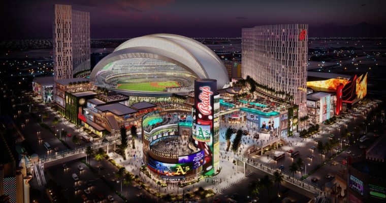 Bally's Las Vegas takes shape.