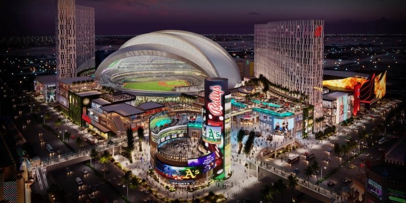 Bally's Las Vegas takes shape.