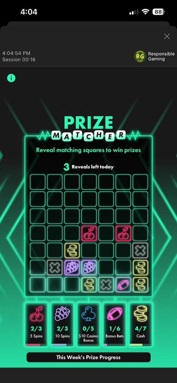 bet365 prize matcher promo