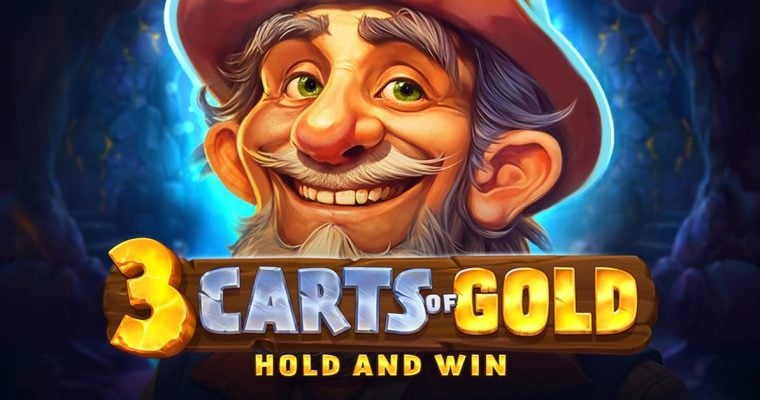 3 carts of gold slot screen