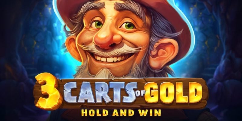 3 carts of gold slot screen