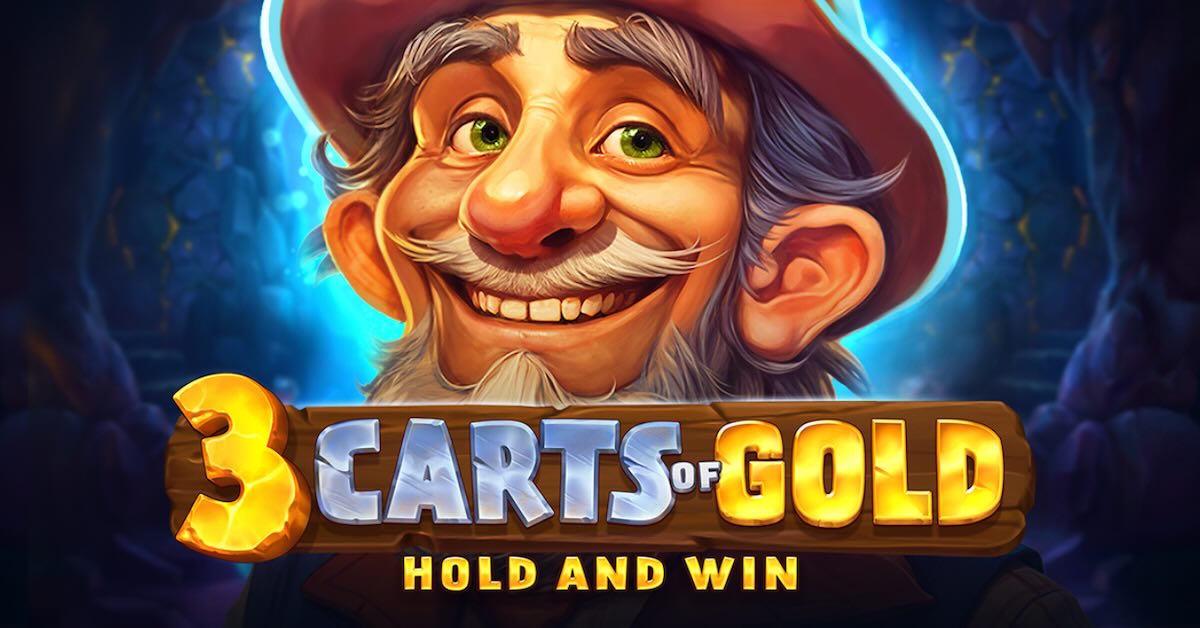 3 carts of gold slot screen