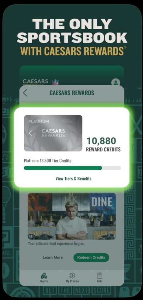 Caesars Sportsbook app Missouri