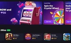 Chip N Win welcome bonus with 30 free Crystals