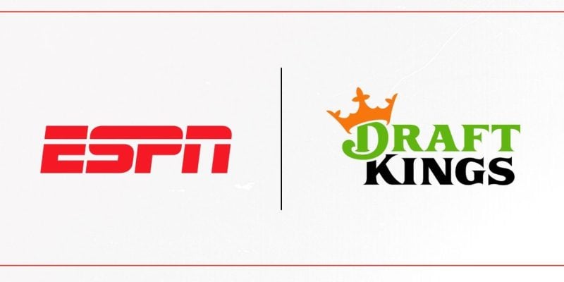 ESPN has partnered with DraftKings.
