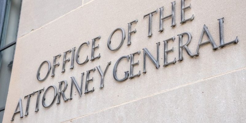 Sign On Building Exterior Reads 