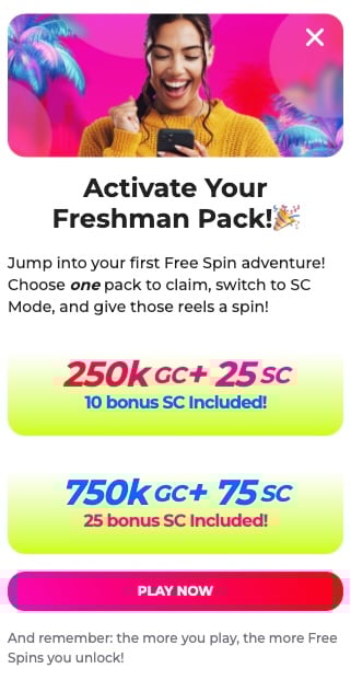FreeSpin Casino new coin packs