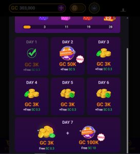 GoGo GoldDaily Bonus