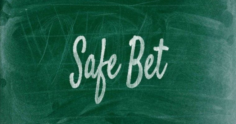 White Writing Says Safe Bet on Green Chalk Board