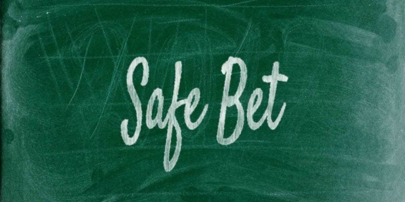 White Writing Says Safe Bet on Green Chalk Board