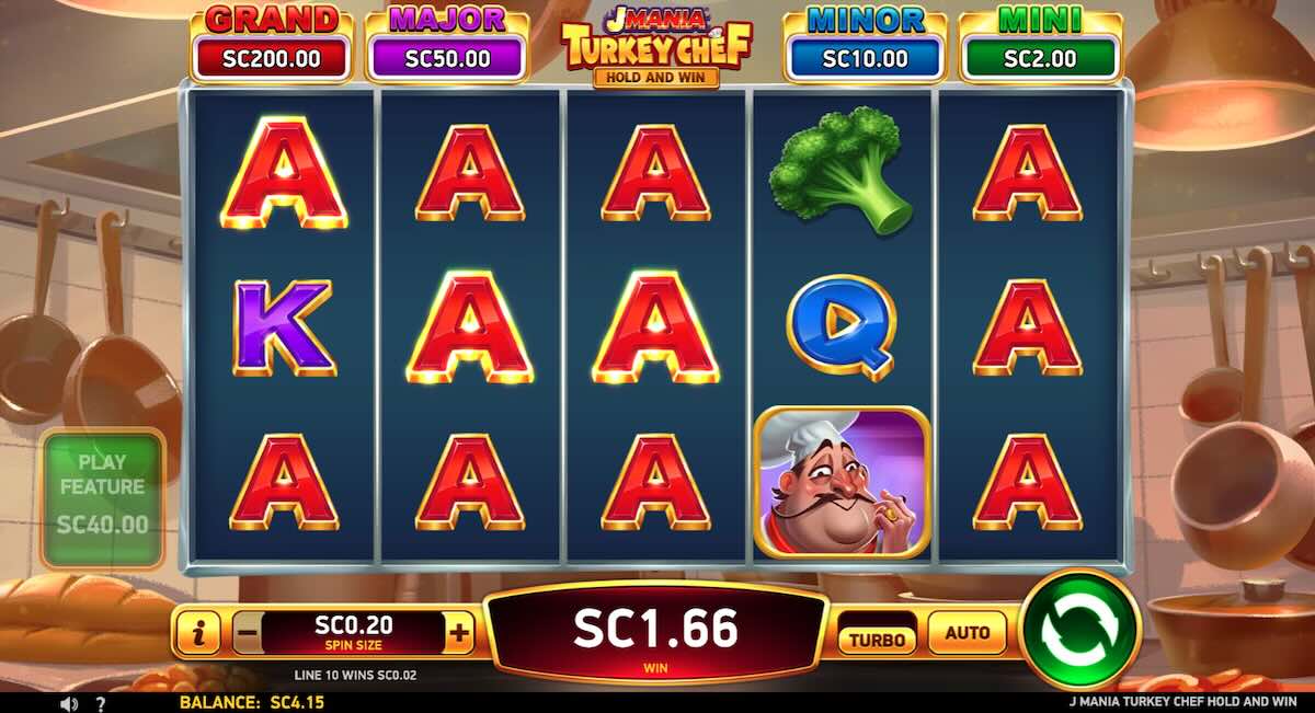 J Mania Turkey Chef aces win