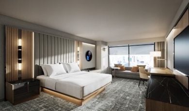 Inside a Hotel Suite at MGM Grand Remodel 2025 Rendering
