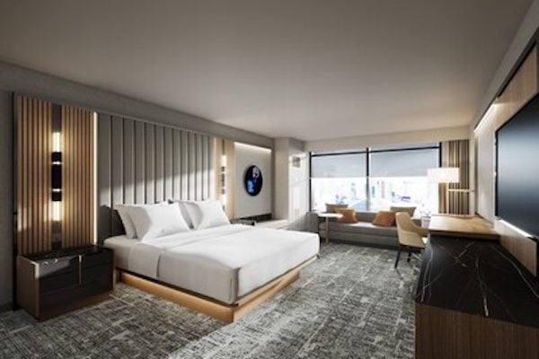 Inside a Hotel Suite at MGM Grand Remodel 2025 Rendering
