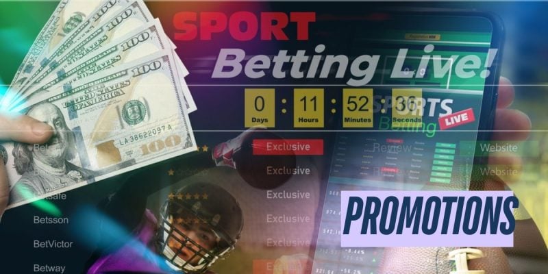 Overlapping Images of Sports Betting Concept with 