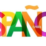 Large Multi-colored Letters Spell Out 