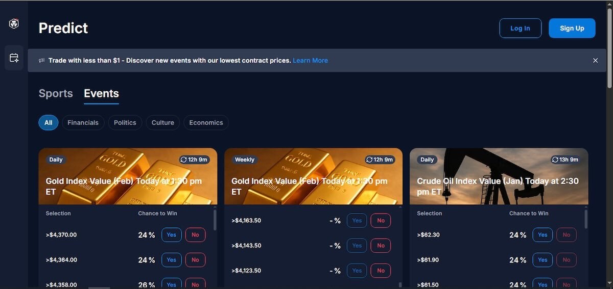 Crypto.com All Events